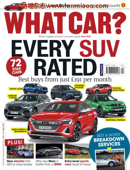 [英国版]What Car? 顶级汽车杂志 2021年4月刊